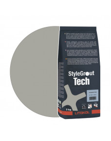 Затирка StyleGrout Tech затирочная смесь, 3кг (SGTCHSLV20063), SILVER 2 сильвер серебряный